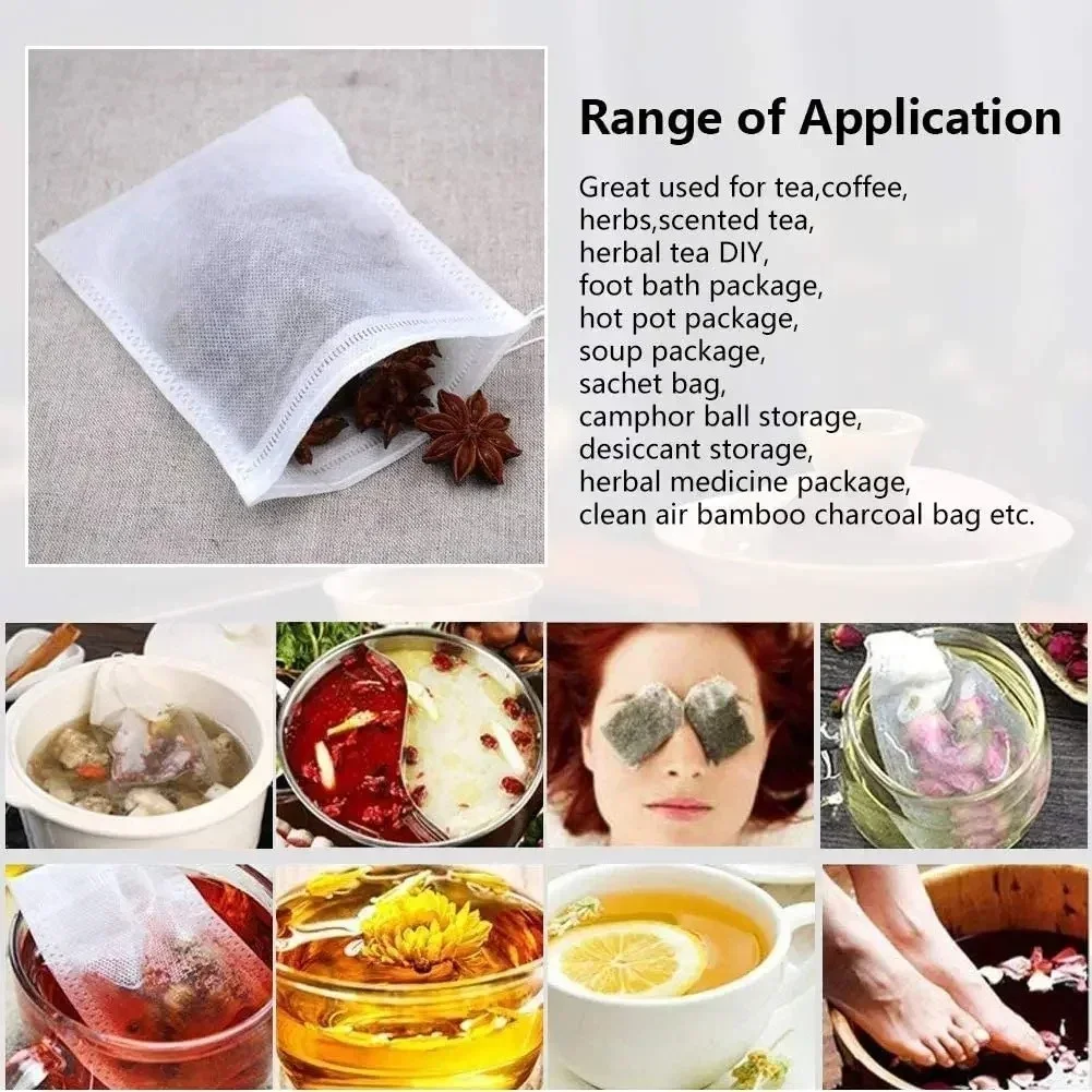 1000-100Pcs Disposable Teabags - Herbal Wellness Supplement review and price