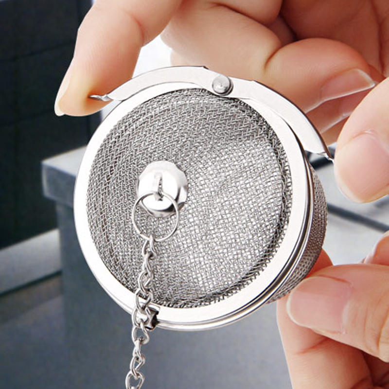 Stainless Steel Tea Strainer L - Herbal Wellness Supplement review and price
