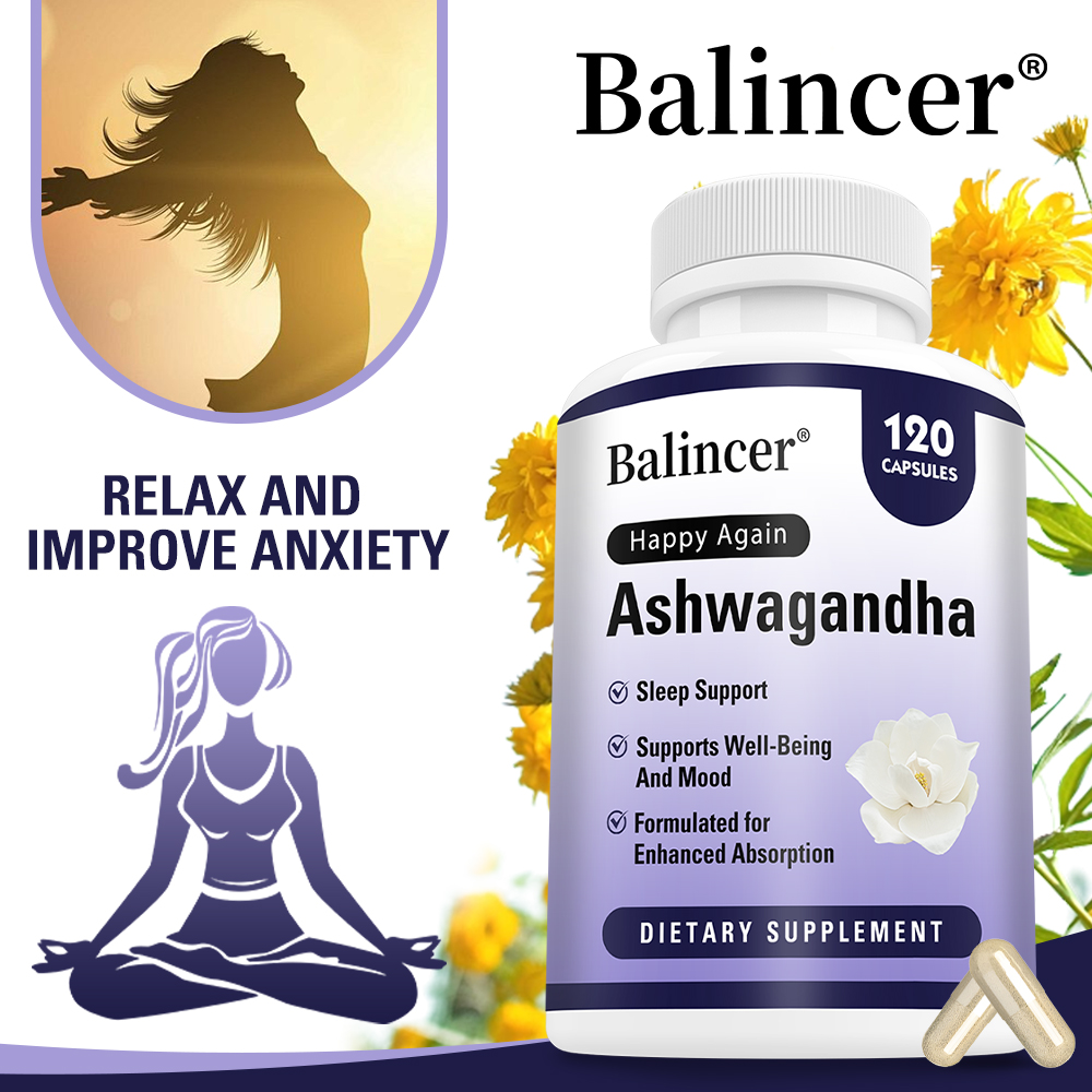 Ashwagandha Capsules, Stress R - Herbal Wellness Supplement review and price