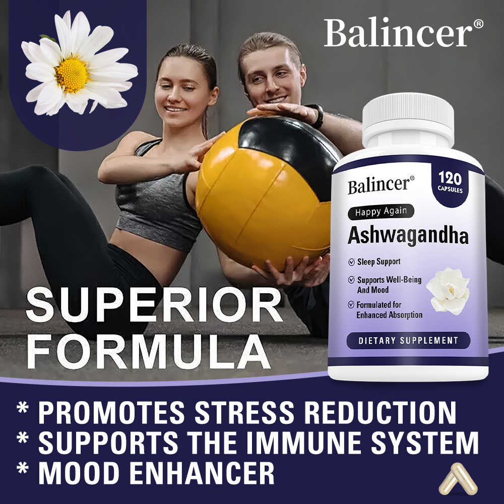 Ashwagandha Capsules, Stress R - Herbal Wellness Supplement review and price
