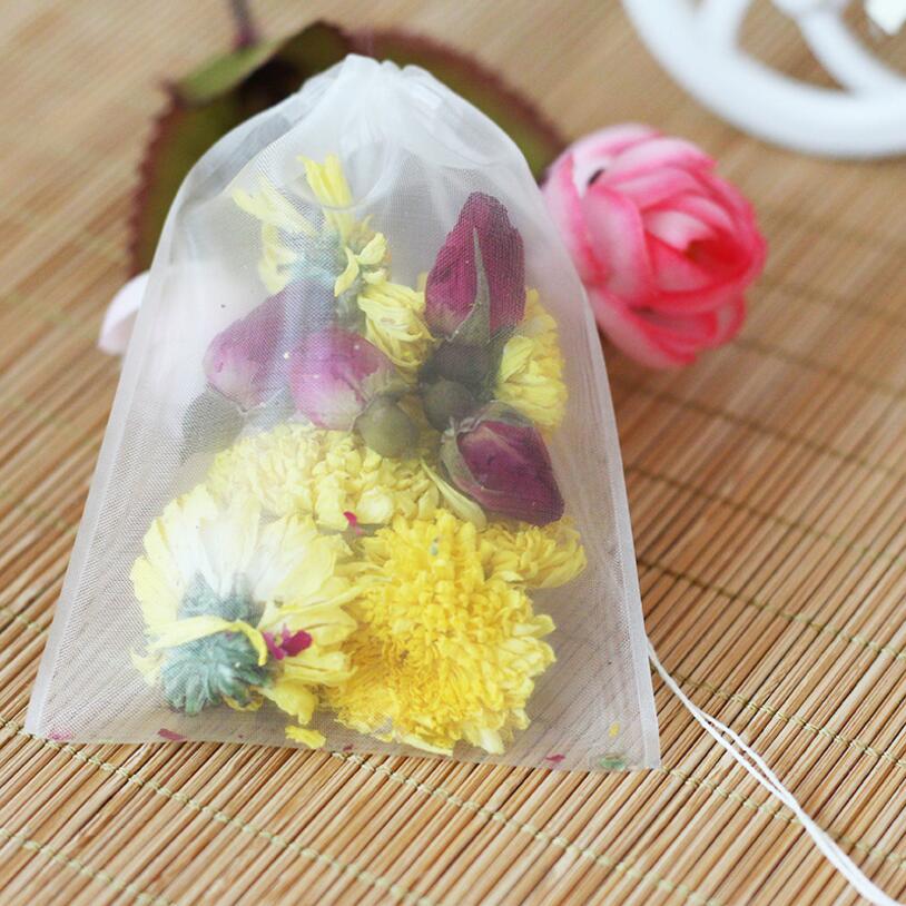 50pcs/lot Empty Tea Bag Nylon  - Herbal Wellness Supplement review and price