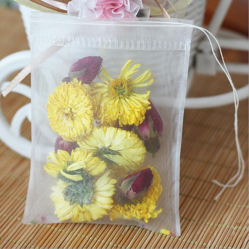 50pcs/lot Empty Tea Bag Nylon  - Herbal Wellness Supplement review and price